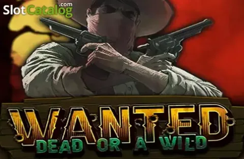 Wild west outlaw slot character